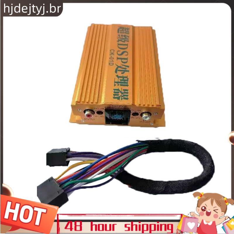 Amplificador DSP De Rádio Para Carro , Alto-Falantes Modificados De 4 Vias , Android , Universal , Com Fio , De Som , Es