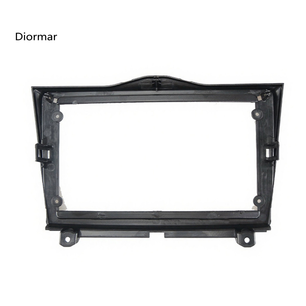 Car Radio Fascia Frame Abs Matte Black Dash Panel 9 Inch Kit for Lada Granta 2018 Android Navigation Stereo Mounting Bez