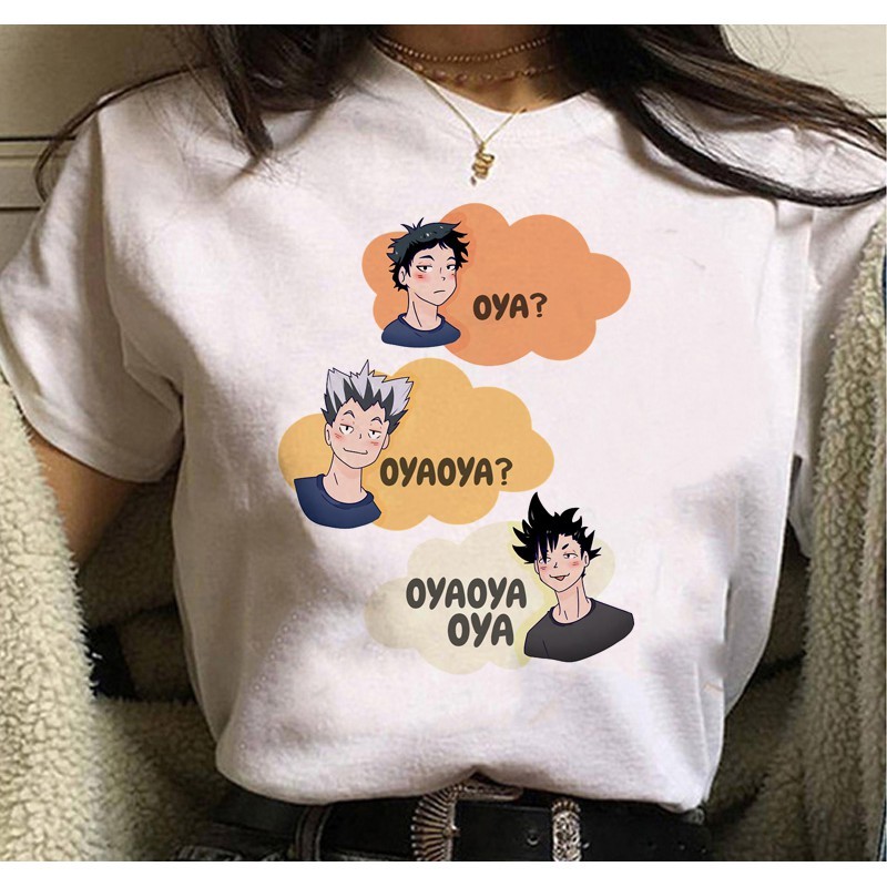 Camiseta Basica Camisa Haikyu Volei Pequeno Gigante Oya Unissex UNISSEX