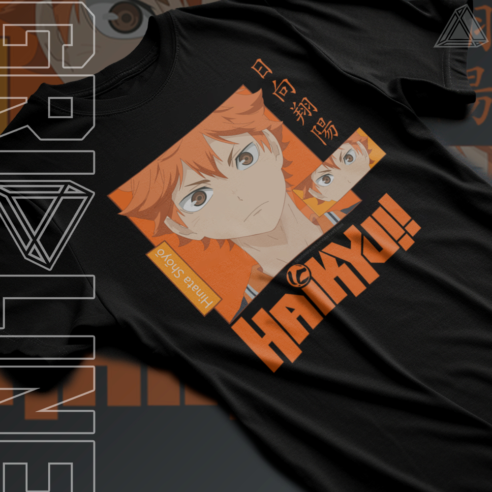 Camiseta Haikyu Shoyo Hinata Anime Vôlei Mode Geek Art Unissex