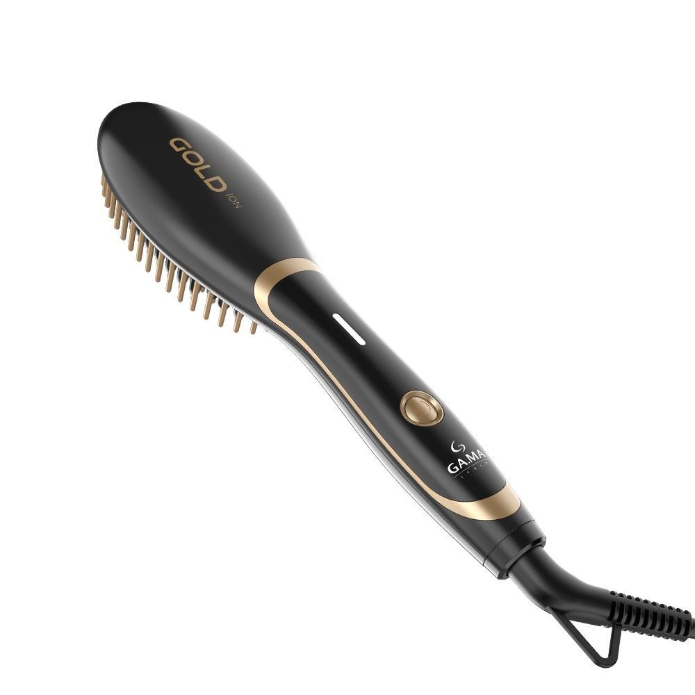 GA.MA ITALY Escova Alisadora Gold Ion Mini Bivolt