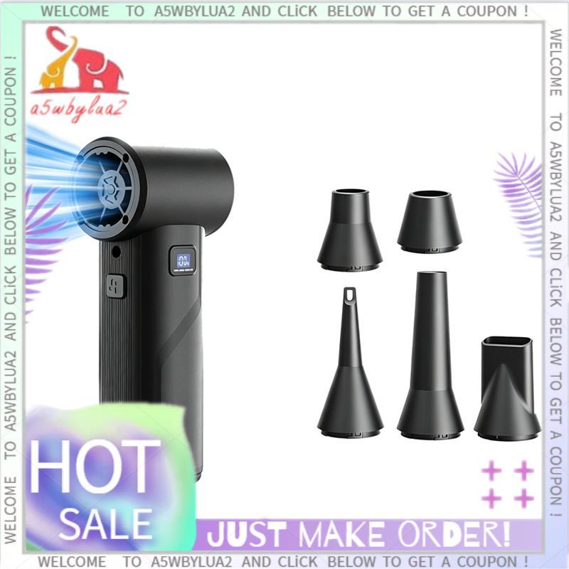 Ventilador De Ar Violento 110000 Turbo Sem Escova RPM Portátil 160G Impulso Duto De Alta Potência Iluminação LED