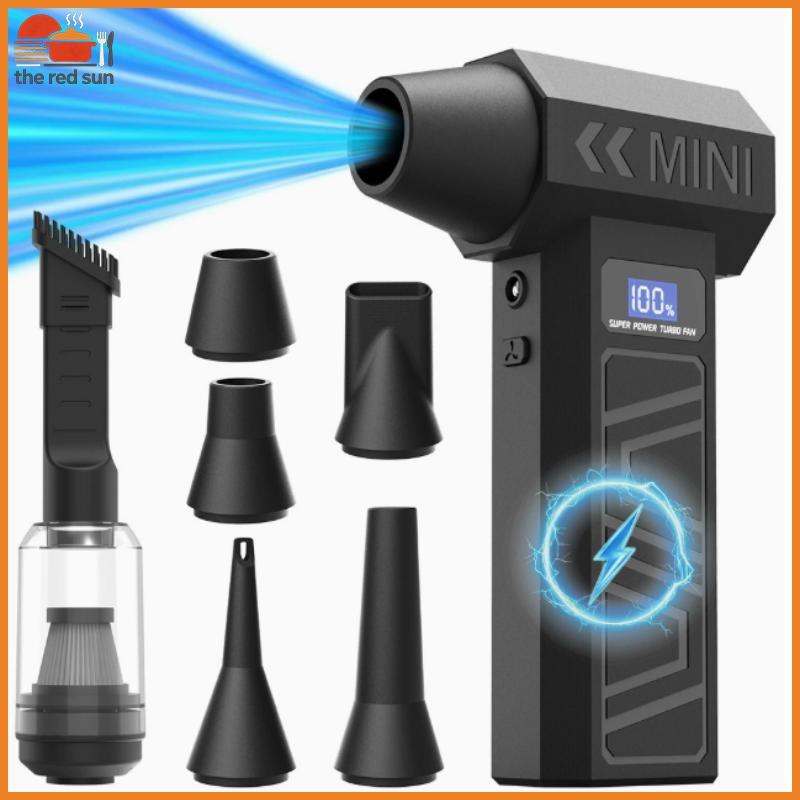 TSBR 110000RPM Turbo Jet Blower Ventilador Sem Escova LED Air Duster Vácuo Recarregável Para Manutenção De Detalhamento