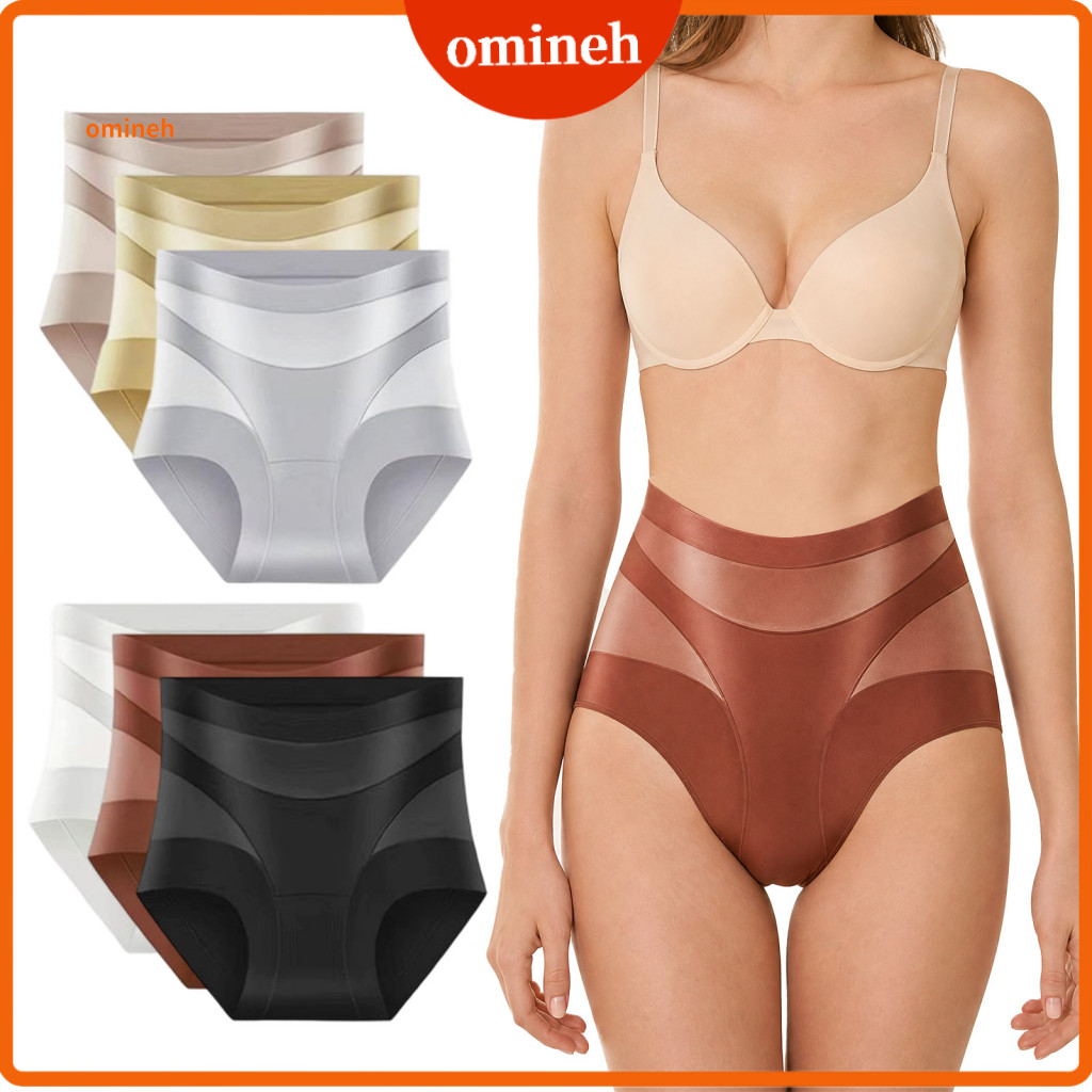 Breathable Cotton Panties Women Women’s High Waisted Tummy Control Underwear Shapewear Soft Stretch Full Coverage for