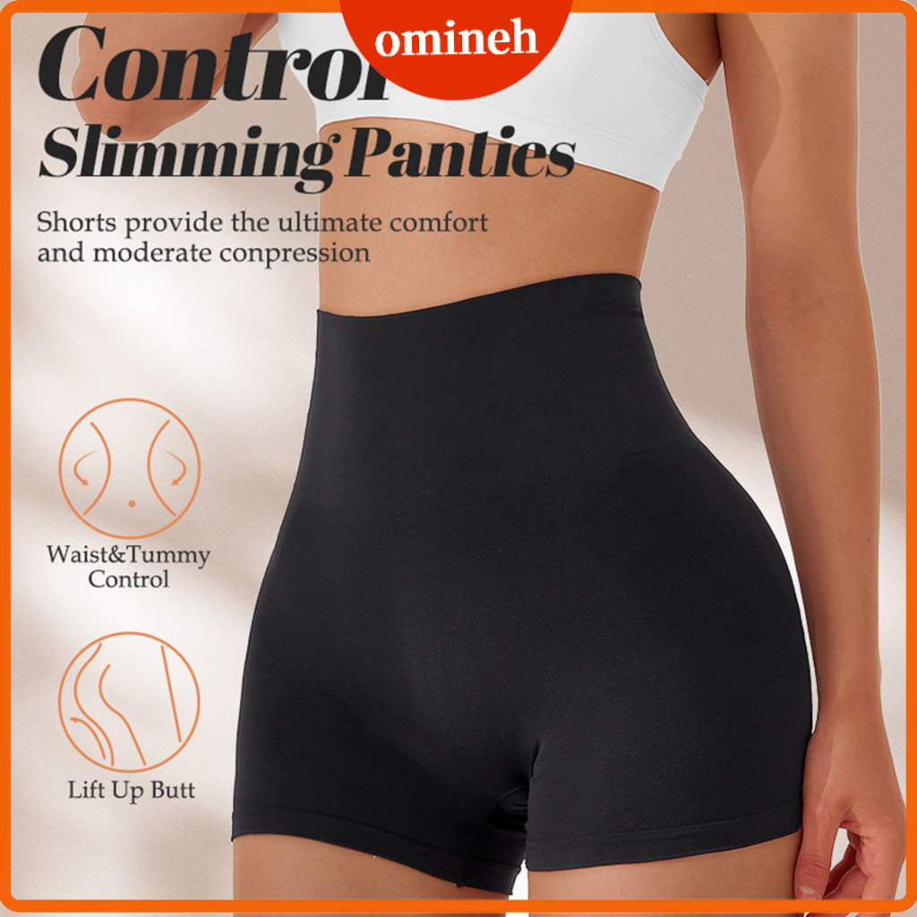 Full-coverage Pants Tag-free Comfort High Waisted Shaping Shorts for Women – Tummy Control Panties with Non-slip Waist