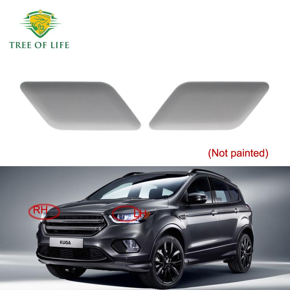 Para Ford Escape Kuga 2017-2019 Amortecedor Dianteiro Farol Arruela Bocal Capa Jato