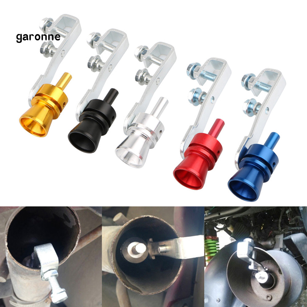 GA-Car Turbo Sound Whistle Tubo De Escape Simulador De Válvula De Sopro Falso