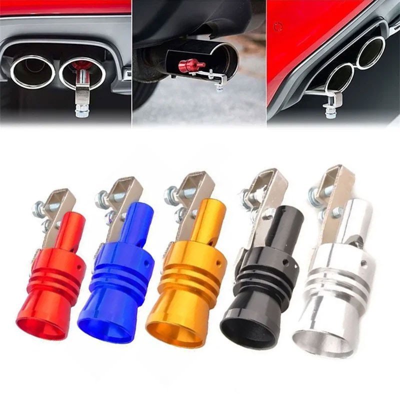 Tubo De Escape Carro Sintonia Do Veículo De Tamanho Superior Refit Turbo Sound Muffler Whistle Sounder Para Motocicletas