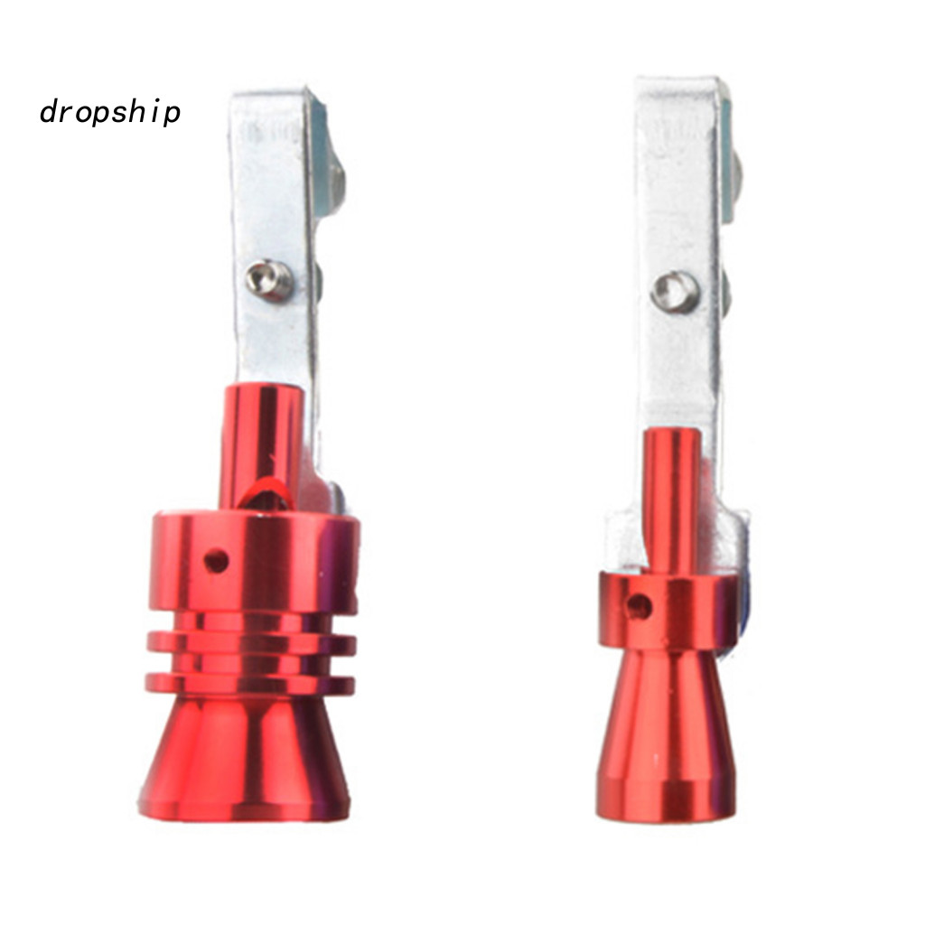 Aluminum Alloy Car Turbo Whistle Exhaust Pipe Universal Sound Motorcycle Tailpipe Noise Enhancer for Motorbike