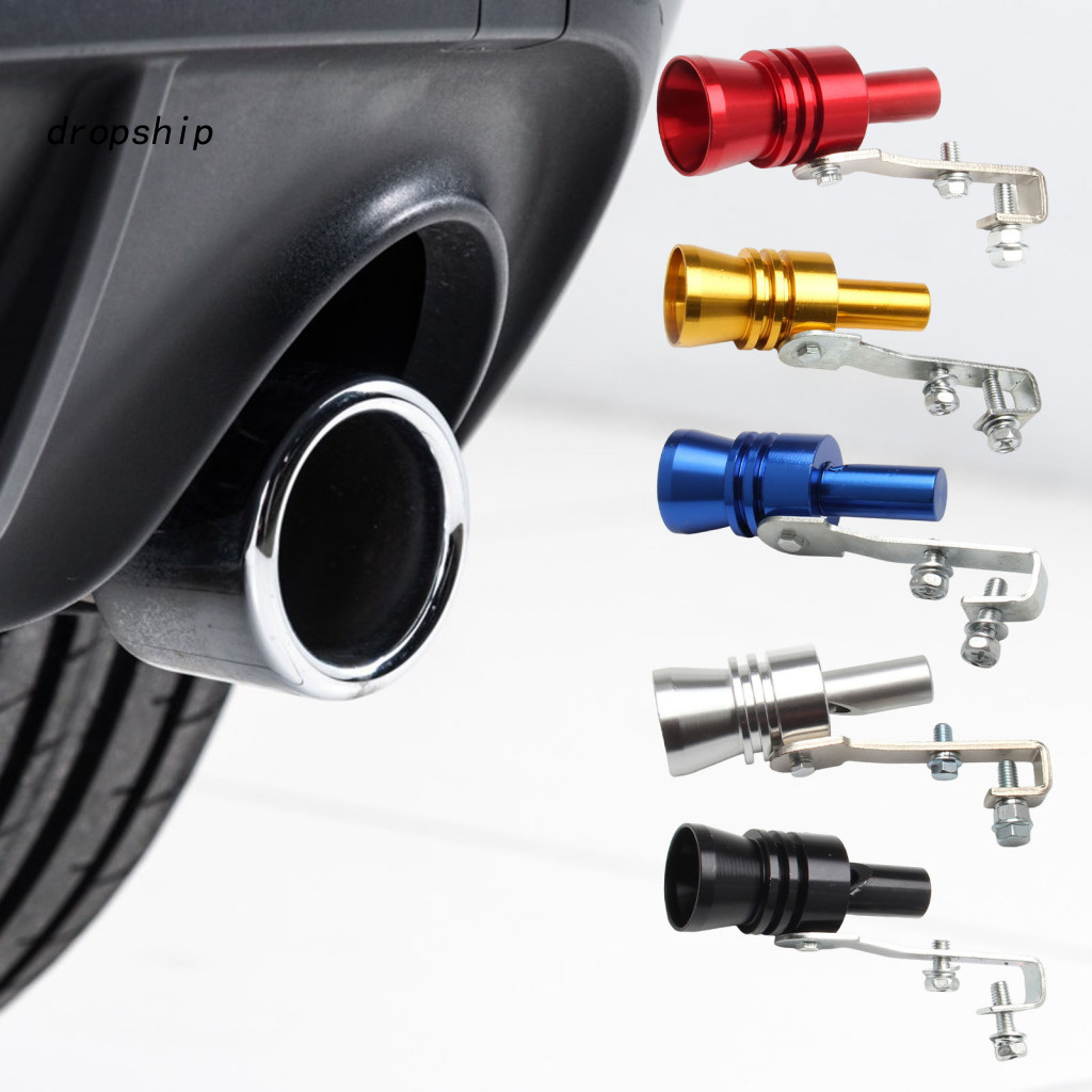 Durable Vehicle Sound Enhancer Universal Turbo Whistle Muffler Pipe Sounder Exhaust – Easy Install Mini for Vehicles