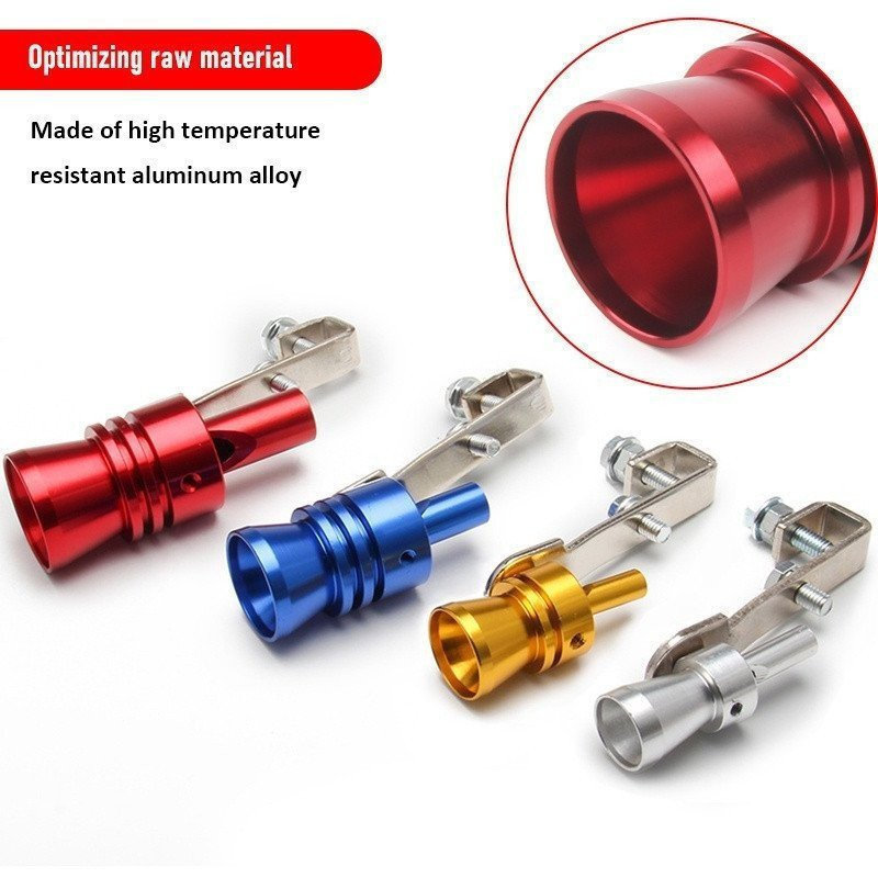 1PC Simulador De Som Universal Para Carro Turbo Sound Whistle Dispositivo De Reequipamento Do Veículo Car Muffler