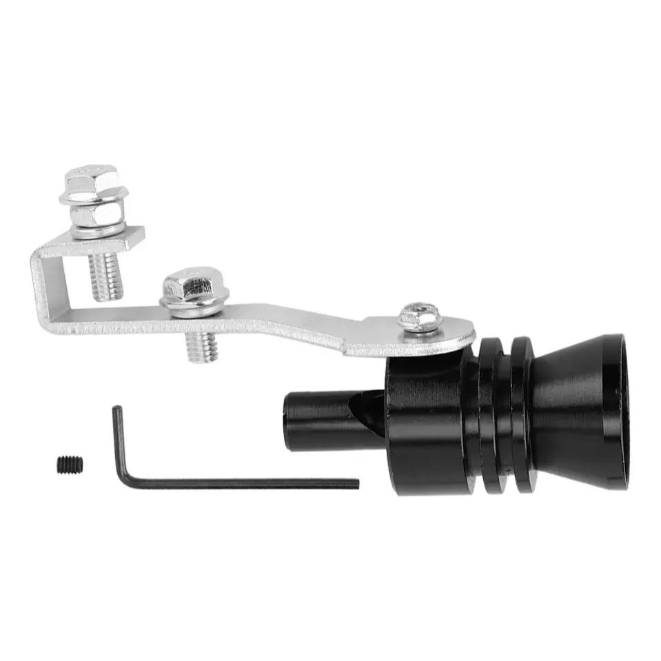 Turbo Sound Whistle Muffler Tubo De Escape Simulador Preto