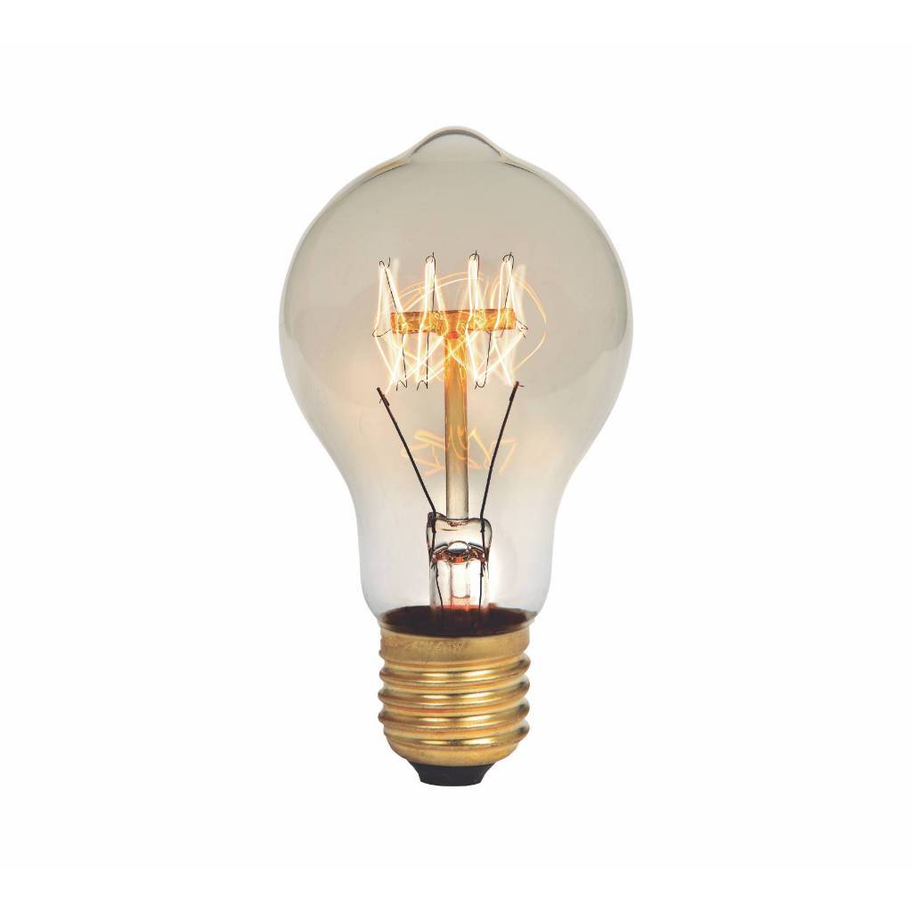 Lâmpada Filamento Carbono Vintage Retrô 2300K A60 40W 127V E27 Dimerizável G-light