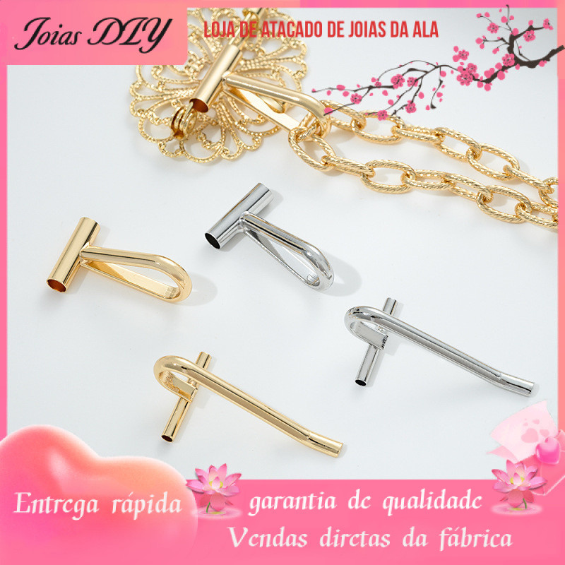 Broche transformação pingente colar gancho garfo de cabelo pônei gancho DIY artesanal Corsage conversor preservação de c