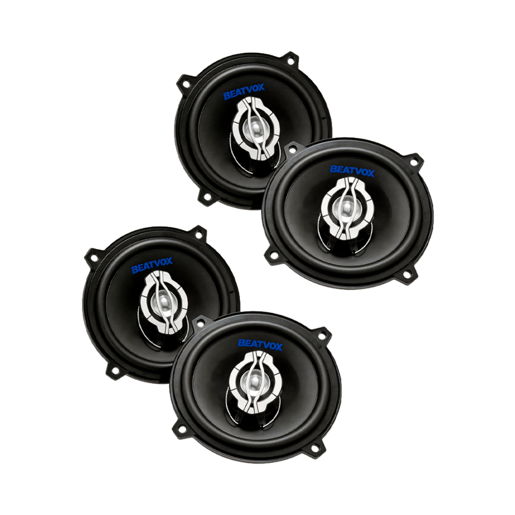 it 4 Alto Falantes Coaxiais Beatvox De 5 Polegadas 100w Rm