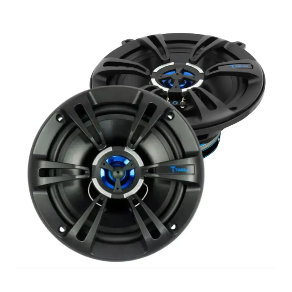 Par Alto Falante 6,5 Polegadas Coaxial 120w Rms 4ohms Tanca Vortex Som Automotivo