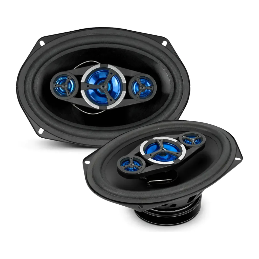 Par Alto Falante 6x9 Polegadas Coaxial 160w Rms 4ohms Tanca Vortex Som Automotivo