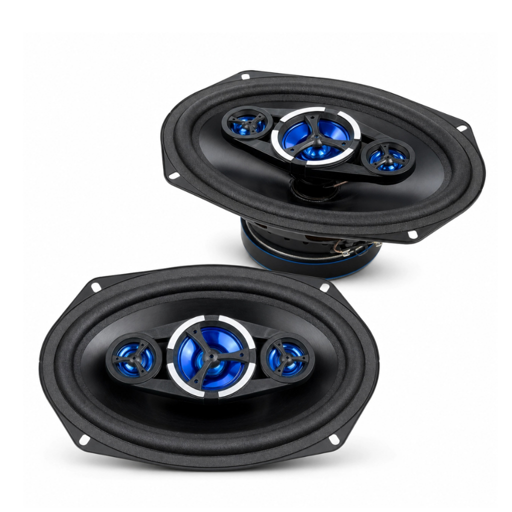 Par Alto Falante 6x9 Polegadas Coaxial 160w Rms 4 Ohms Tanca Som Automotivo