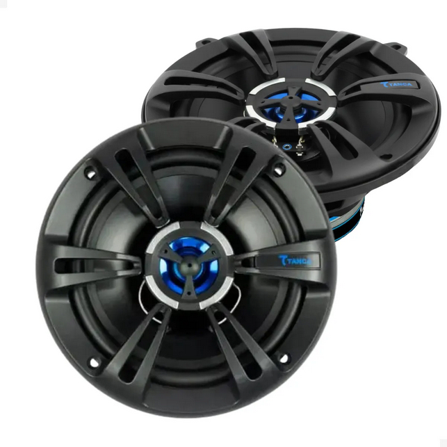 01 Par Alto-falante Tanca Vortex 6.5 Coaxial 120w Rms 4 Ohms Preto