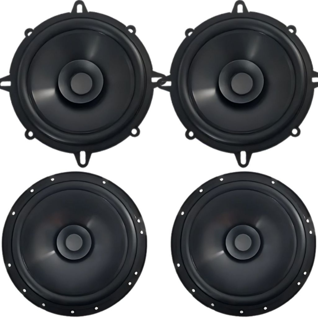 Kit 4 Alto Falantes Coaxiais 6  e 5  Bomber Original Montadoras - 200 Watts Rms