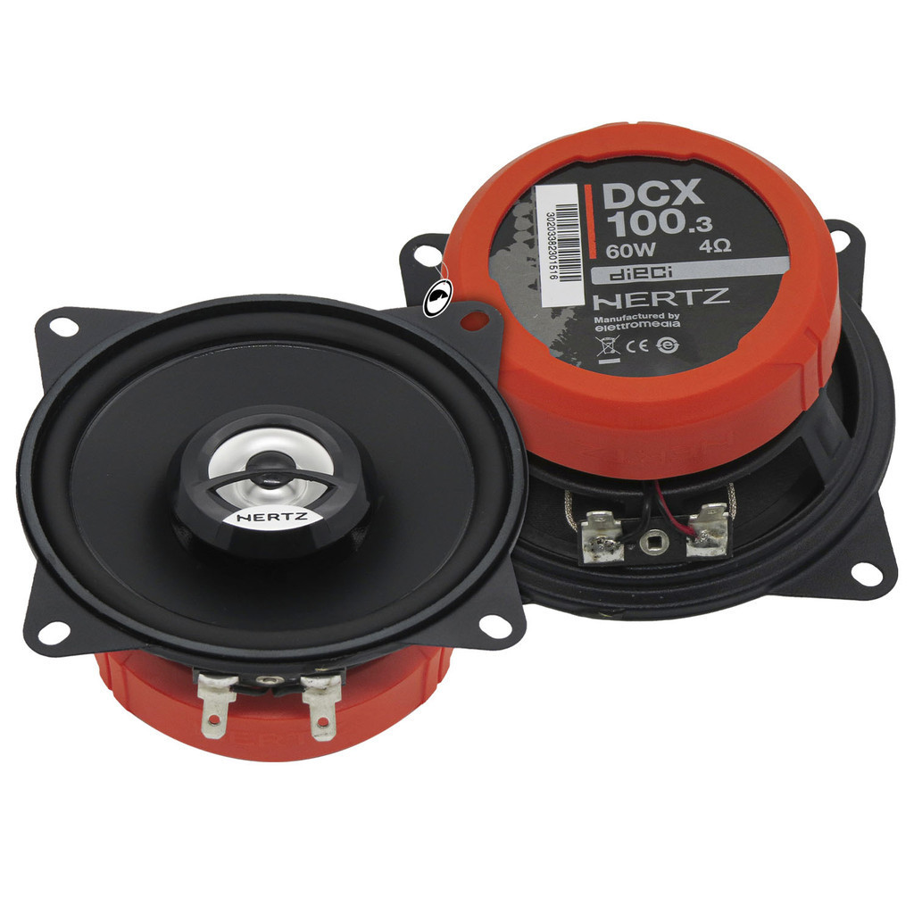 Par Alto Falante Coaxial Hertz DCX 100.3 4