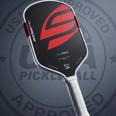 Pá De Pickleball De Carbono 16 Mm , Design Estendido Para Rotação Máxima E Controle
