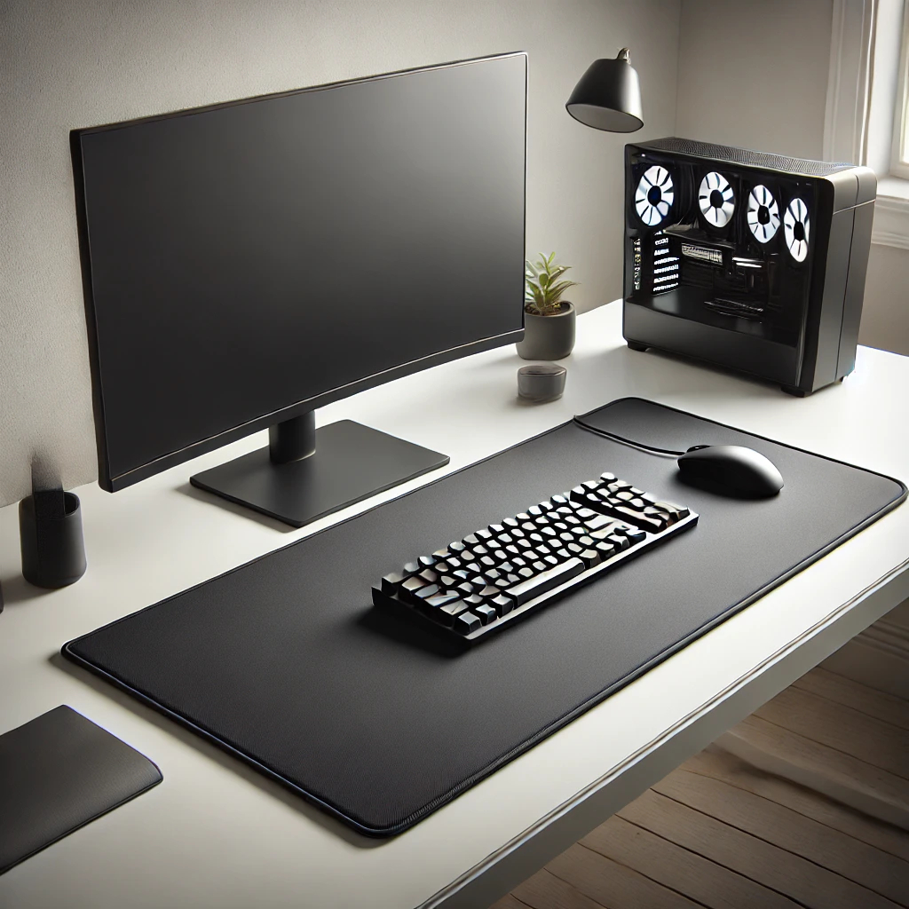 Mouse Pad Gamer Extra Grande Design Liso Ergonômico Impermeavel  70x30 cm