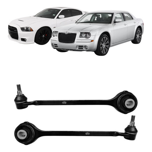Par De Braços Inf Susp Dianteira Dodge Charger 2006-2014