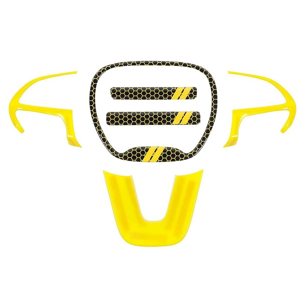 Kit De Painel De Cobertura De Guarnição Do Volante Decalque Interior Para Dodge Challenger Charger 2015-2021 Durango 201