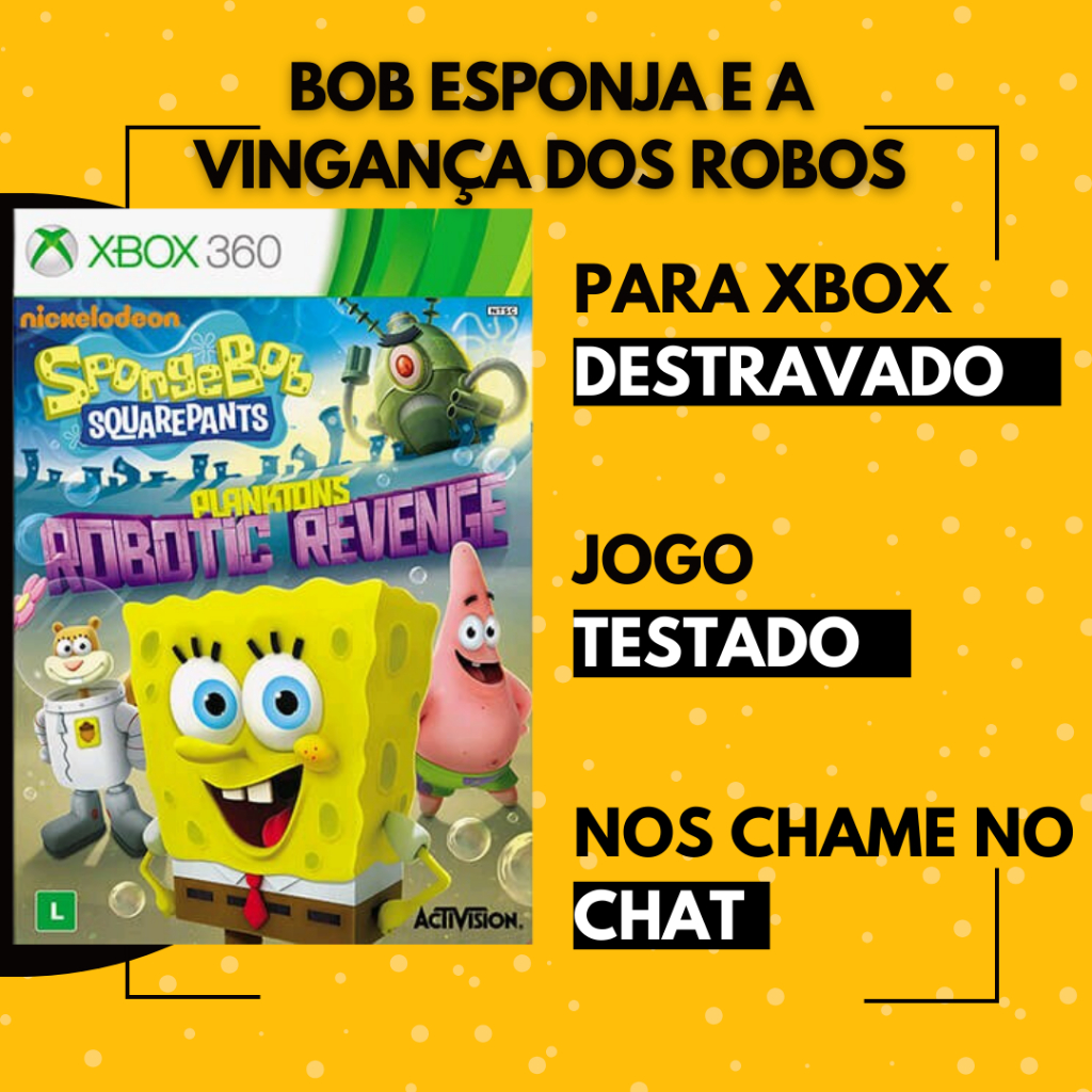 Bob Esponja e a vingança dos robos - Xbox 360