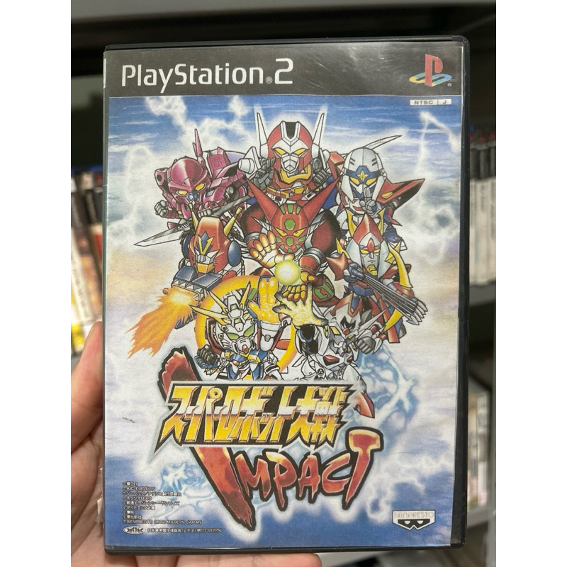 Super Robot Wars Impact PS2 japonês (capa reimpressa)