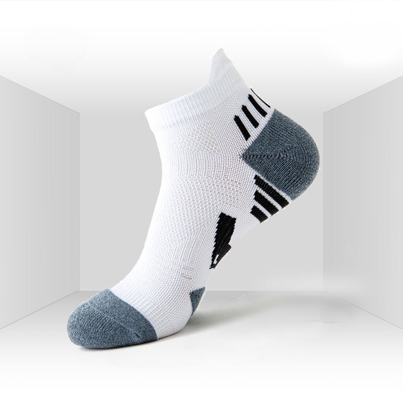 Meias Anti Bolha De Corrida De Poliamida Unisex Antiderrapante Compressão Cano Curto Meia Esportiva Professional