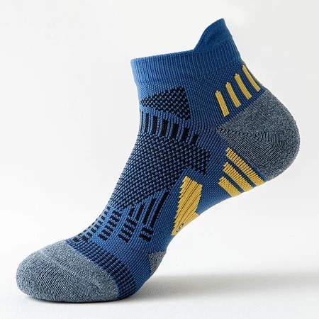 Meias Anti Bolha De Corrida De Poliamida Unisex Antiderrapante Compressão Cano Curto Meia Esportiva Professional