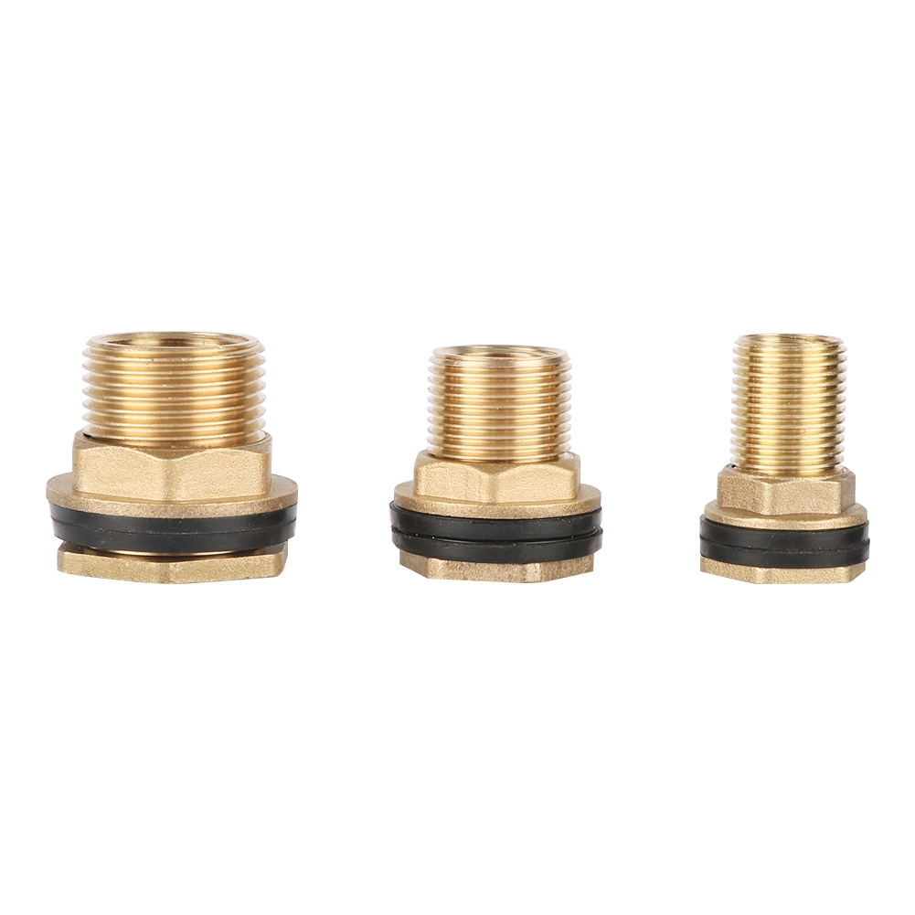 Conector De Tanque De Água Espesso , Todo Em Cobre , Aço Inoxidável , Entrada/Saída , Junta , Piscina , Peixes , Acoplam