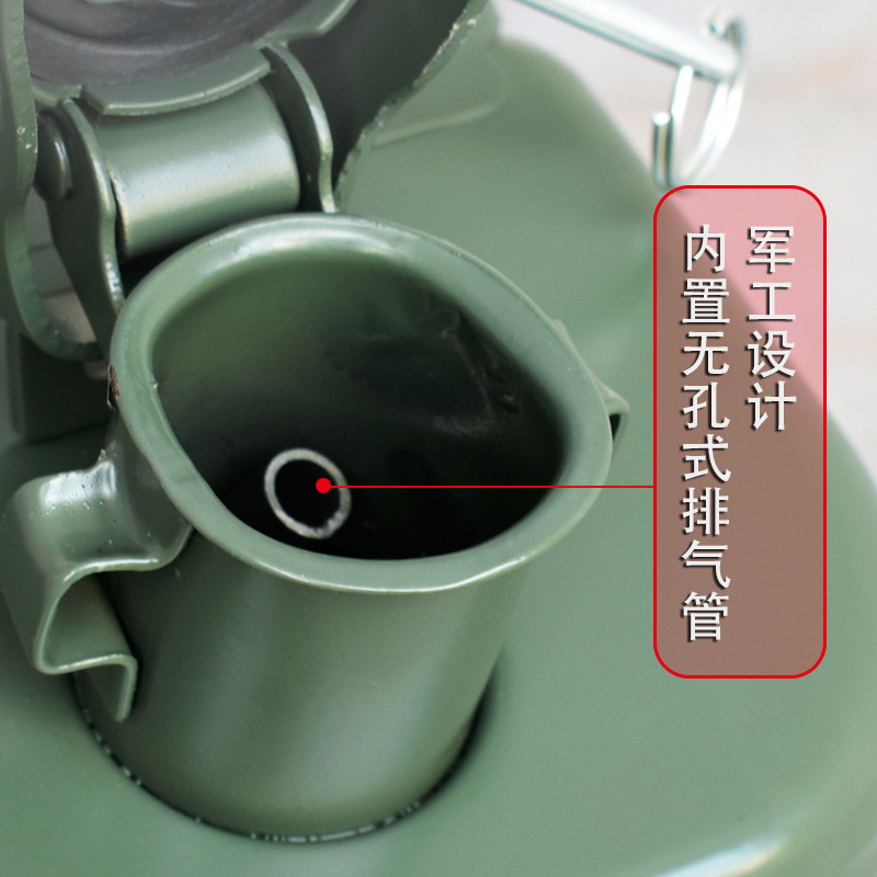 Barril de ferro por atacado, barril de gasolina portátil espesso, tanque de combustível sobressalente para carro, barril