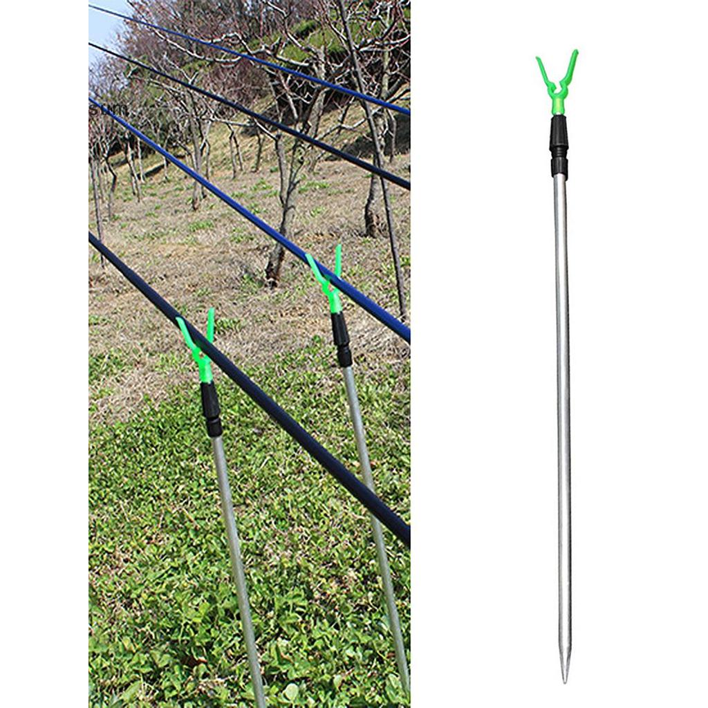 [sum] 1Pc Suporte De Pesca Ajustável Bancos Telescópico Vara Extensível Descanso Braet Para Ferramenta De Inverno BR