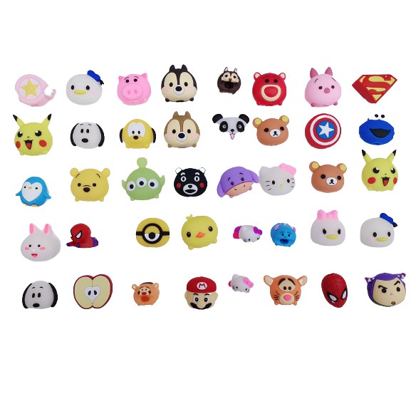 Protetor De Linha De Dados Do Telefone Móvel, Dos Desenhos Animados De Carregamento Usb Cabo De Carga