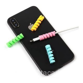 10/15/20 Pcs Protetor Espiral Espiral Para Cabo De Carregamento Fone De Ouvido Cabo De Linha PromoçãO