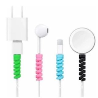5/6/7 Pcs Protetor Espiral Espiral Para Cabo De Carregamento Fone De Ouvido Cabo De Linha PromoçãO