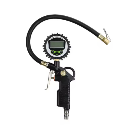 Medidor de Pressão de Pneus Digital com Inflador – Precisão e Praticidade até 250 PSI