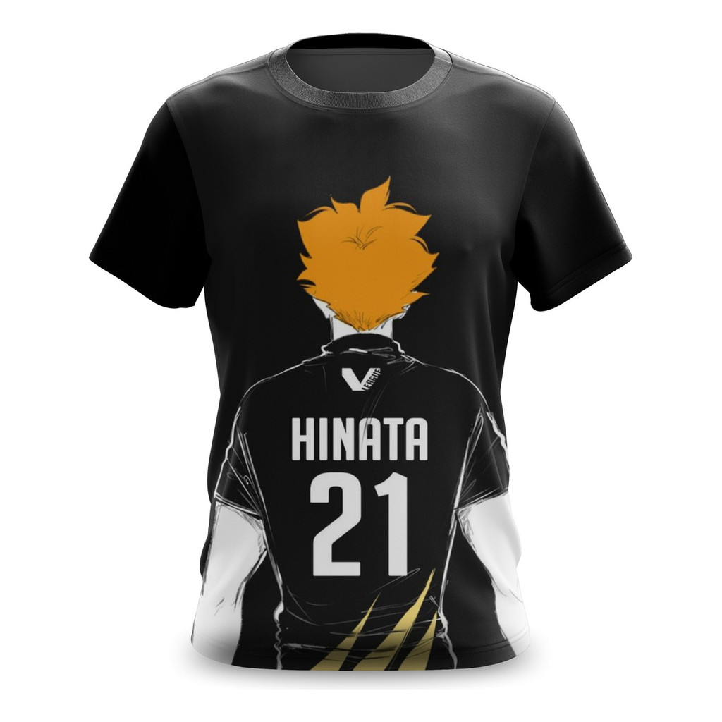 Camiseta Camisa Haikyu Karasuno Hinata  3 HTPX