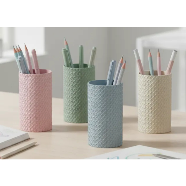 Suporte para Lápis e Caneta ✏️✨ – Organizador de Mesa - Itens de papelaria - GANHE UM BRINDE SURPRESA