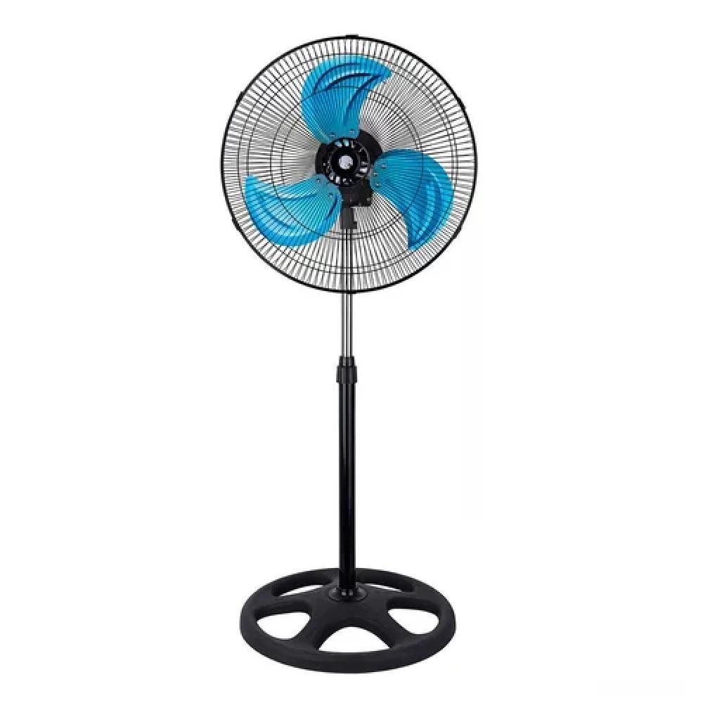 Ventilador Coluna Pedestal Turbo 127V Forte Silencioso 45W 3 Velocidades Oscilante Altura Ajustável