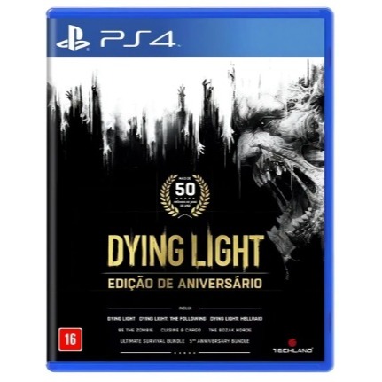 Dying Light Edição De Aniversario - Ps4 Lacrado