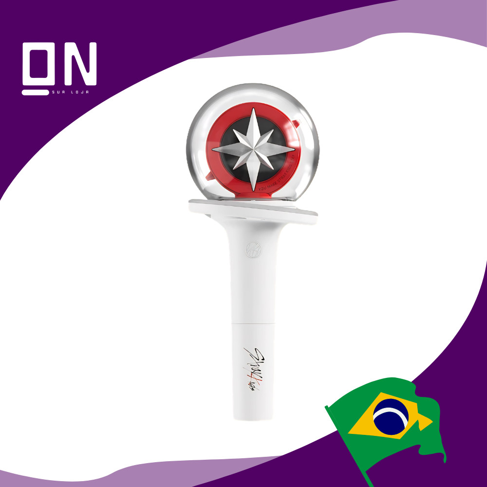 Oficial Light Stick Stray Kids Ver.2 | Lightstick K-pop Oficial Lacrado Pronta Entrega Brasil