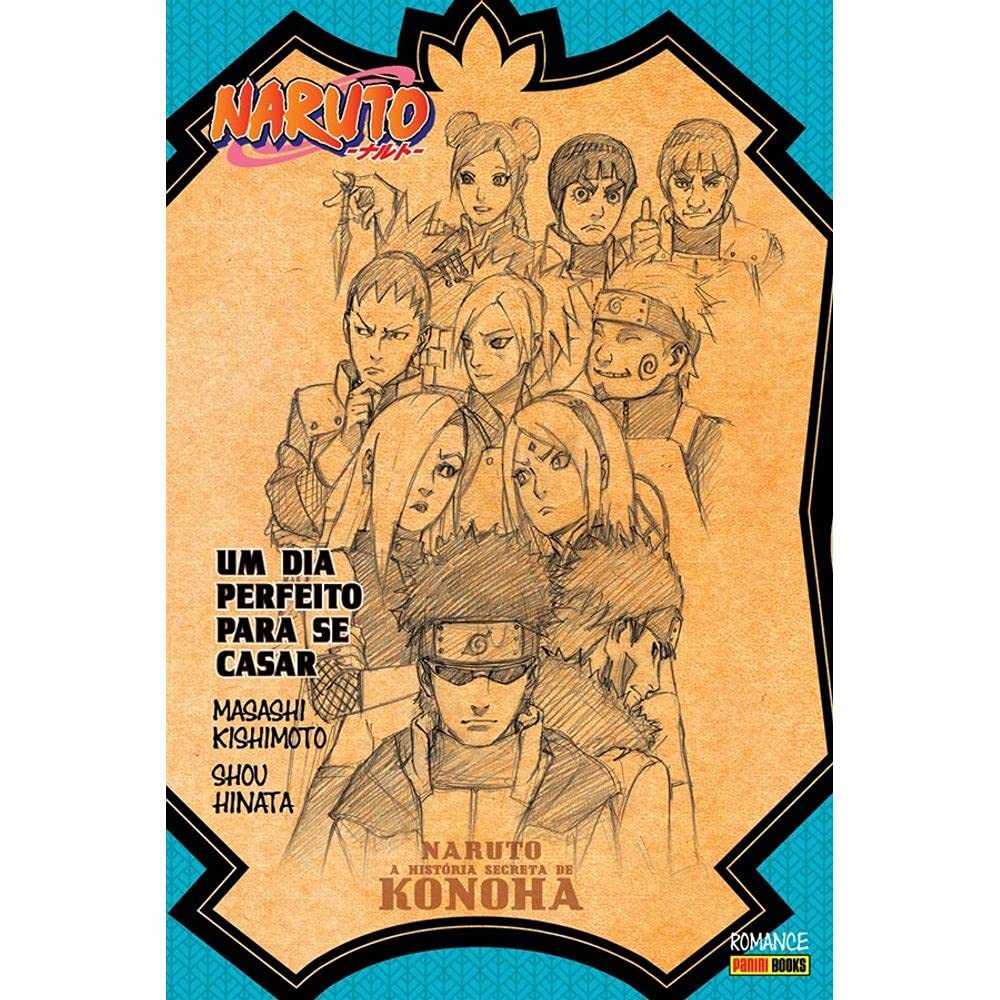 LIGHT NOVEL NARUTO - A HISTÓRIA SECRETA DE KONOHA - LACRADO