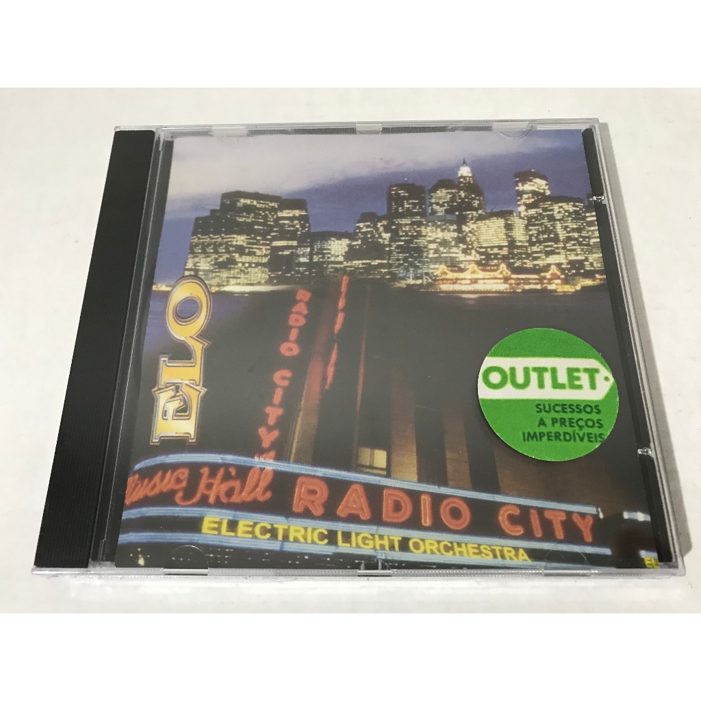 Elo Electric Light Orchestra Radio City Cd Original Lacrado de Fabrica Raro P/ Colecionador