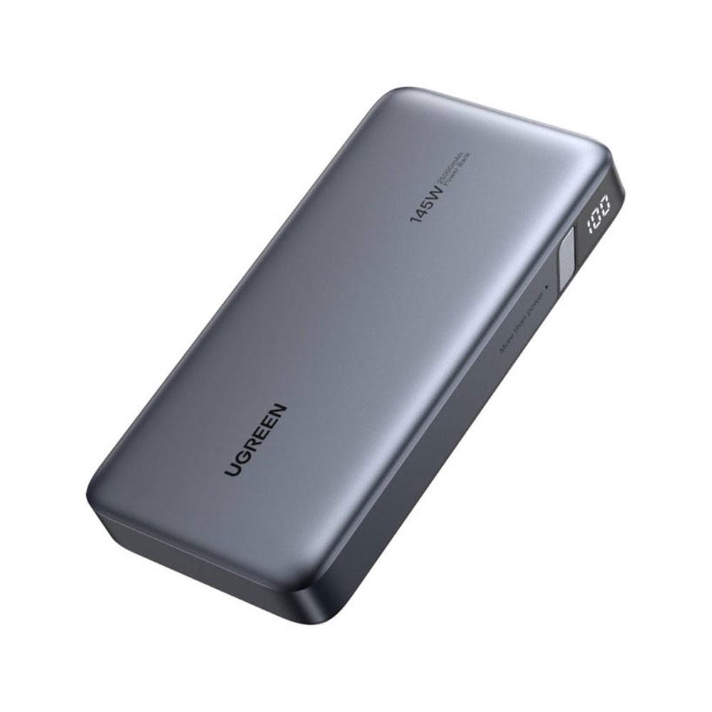 Carregador Portátil Ugreen 25000mAh Power Bank PD 145W Cinza