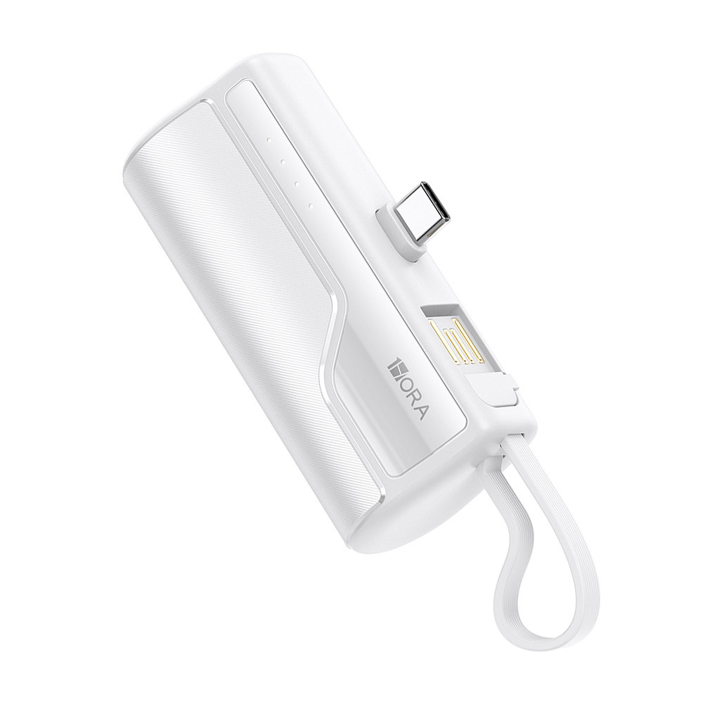 Carregador Portátil 1 Hora Power Bank 4500mAh Branco