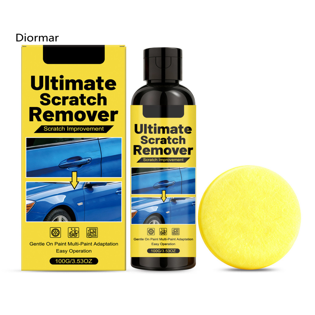 Scratch Repair Agent Car Remover for Cars 100ml Nano Paint Restoration Polish Kit Auto Body Swirl Mirror Shine Finish fo